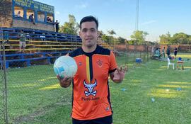 Diego Daniel Areco (32 años), figura goleadora de Sanjosiana.