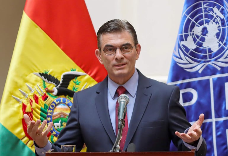 Rodrigo Paz, mandatario de Bolivia.
