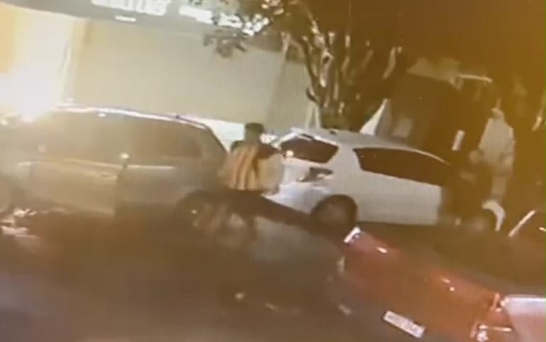 Captura de vídeo que sirvió para identificar a los sospechosos.