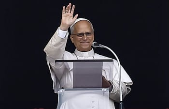 El papa León XIV.