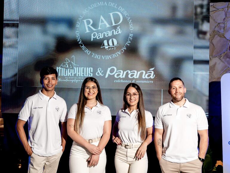 Equipo de Marketing de Paraná Colchones y Sommiers.