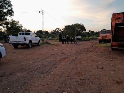 Corralón municipal allanado.