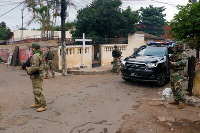 Allanamientos llevados a cabo en la Chacarita en el marco del plan SUMAR, este viernes 24 de mayo.