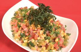 Vegetales estilo campestre.