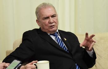 Emiliano Rolón, fiscal general del Estado.