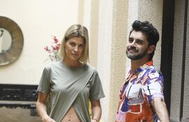 Eugenia Tobal y Gonzalo Heredia, durante una reciente visita a Paraguay, conversaron con ABC acerca de "Cómo provocar un incendio".