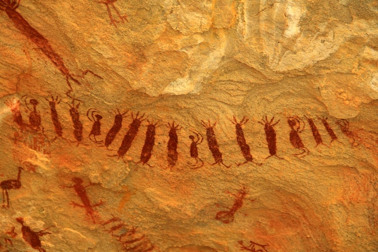 Parque Nacional Serra da Capivara, sur de Piauí, Brasil.