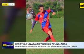Video: Resistió a un asalto y recibió 7 puñaladas