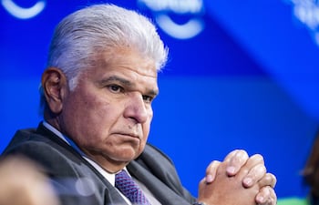 José Raul Mulino Quintero, presidente de Panamá.