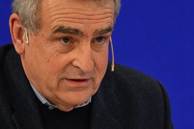 El jefe de Gabinete de la presidencia argentina, Agustín Rossi. (AFP)