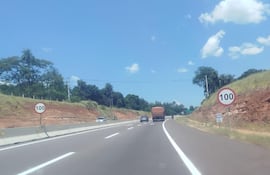La falta de iluminación es un peligro desde el kilómetro 53 de la ruta PY02.