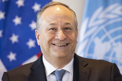 Doug Emhoff, esposo de la vicepresidenta de Estados Unidos Kamala Harris, candidata de los demócratas para las elecciones de noviembre, anunció este jueves que Washington aportará una donación adicional de 2,2 millones de dólares a la Unesco para la lucha contra el antisemitismo.