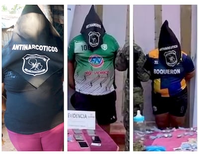 Estas tres personas fueron detenidas tras dos allanamientos en Capiatá.