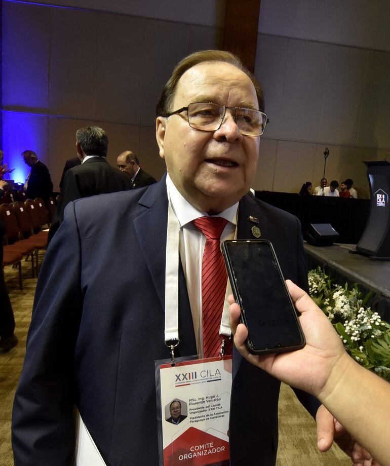 Hugo Florentín, presidente del comité organizador del CILA 2025.