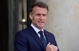 Emmanuel Macron, presidente de Francia.
