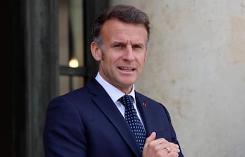 Emmanuel Macron, presidente de Francia.