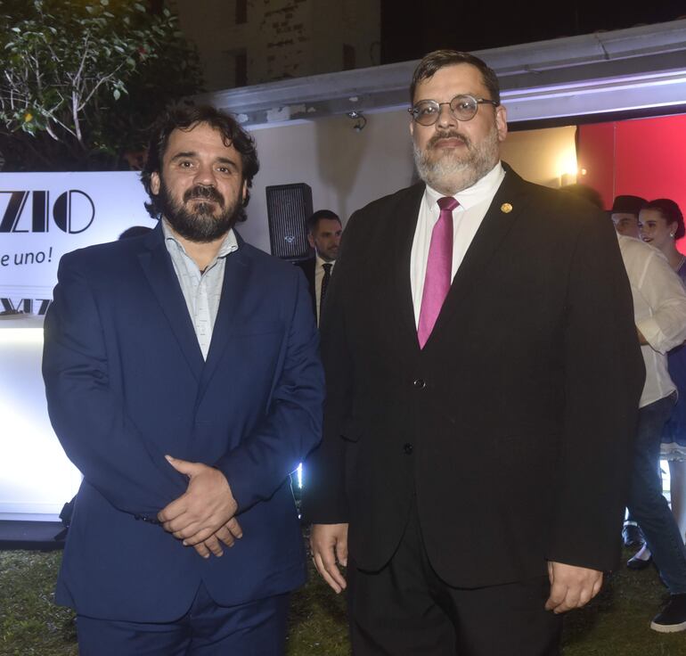 Dante Leguizamón y Herib Caballero.