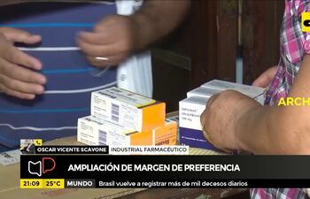 Scavone, a favor de la ampliación del margen de preferencia