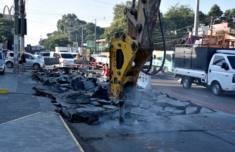 Zona de obras