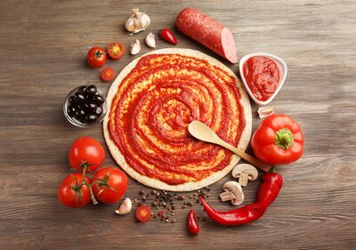 Masa base para pizza.