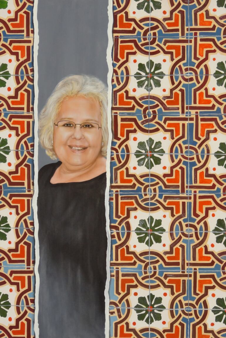 Gloria Valle. Autorretrato.