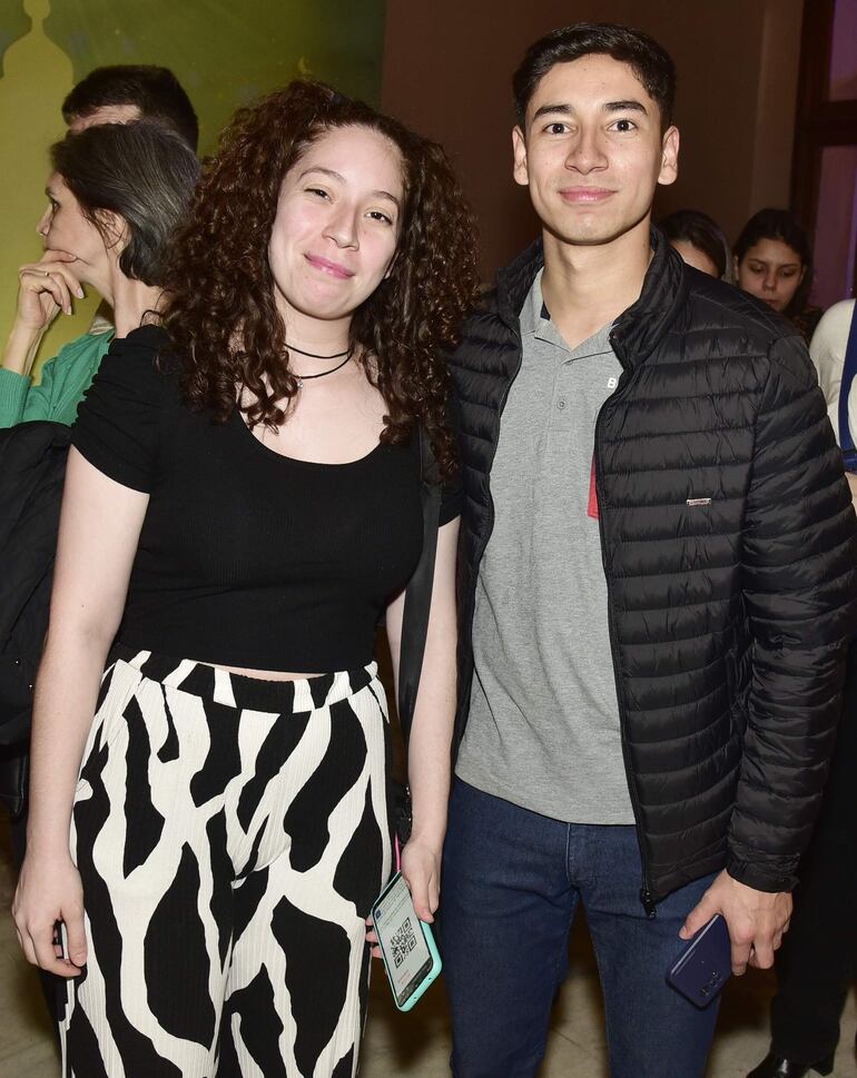 Sofía Navarro e Isaías Salinas.