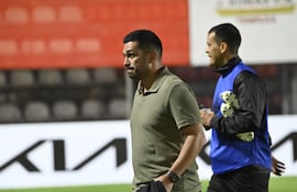 El nuevo entrenador de Rubio Ñu, Felipe Giménez, tuvo una victoria tranquilizadora el domingo ante San Lorenzo.