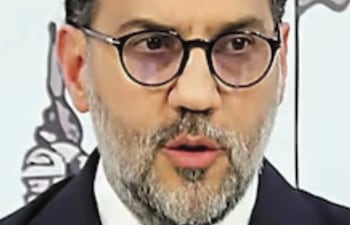 Agustín Encina, titular de Contrataciones Públicas.