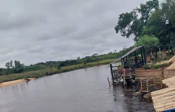 El arroyo Yabebyry muestra una importante recuperación tras las intensas precipitaciones registradas recientemente.