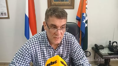 Ronald Acevedo (PLRA), renunció como intendente para buscar la reelección en Pedro Juan Caballero.