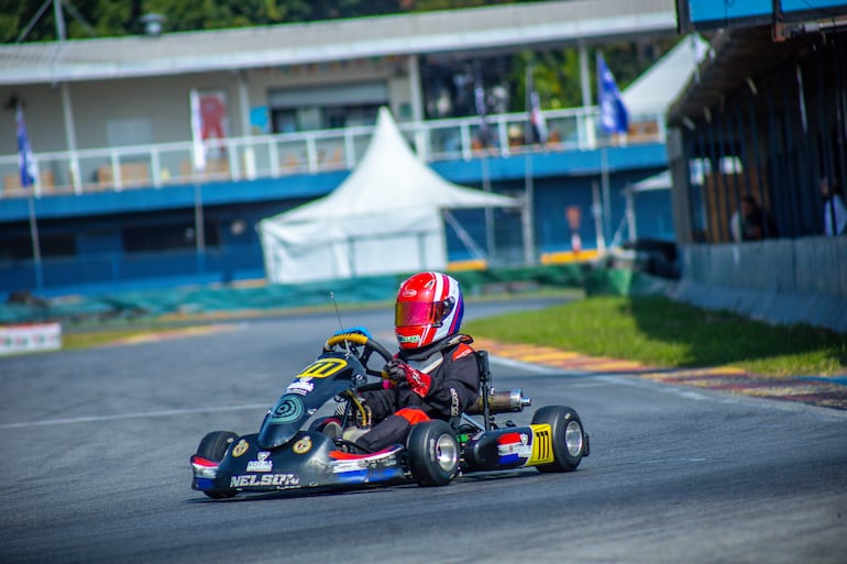 Gran performance de Nelson Segovia durante el fin de semana en Interlagos, Brasil.