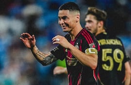 El paraguayo Miguel Almirón, futbolista de Atlanta United.