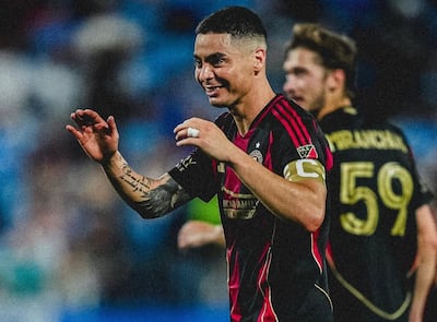 El paraguayo Miguel Almirón, futbolista de Atlanta United.