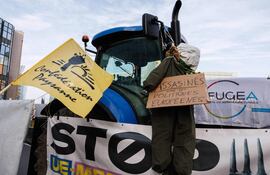 Sindicato francés convoca a una protesta contra el acuerdo Mercosur-UE.