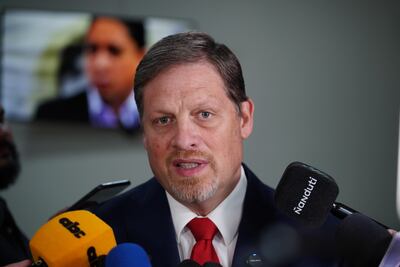 Natalicio Chase, líder de la bancada cartista en la Cámara de Senadores.