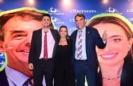 Adam Draper, Gabriela Cibils y Tim Draper compartieron escenario en el BCP.