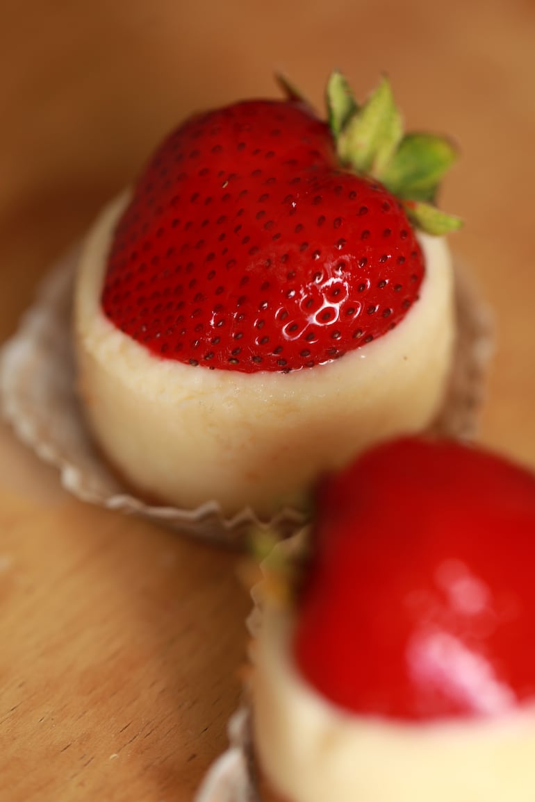 Mini cheesecake.