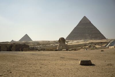 Imagen ilustrativa: las pirámides de Egipto. 
