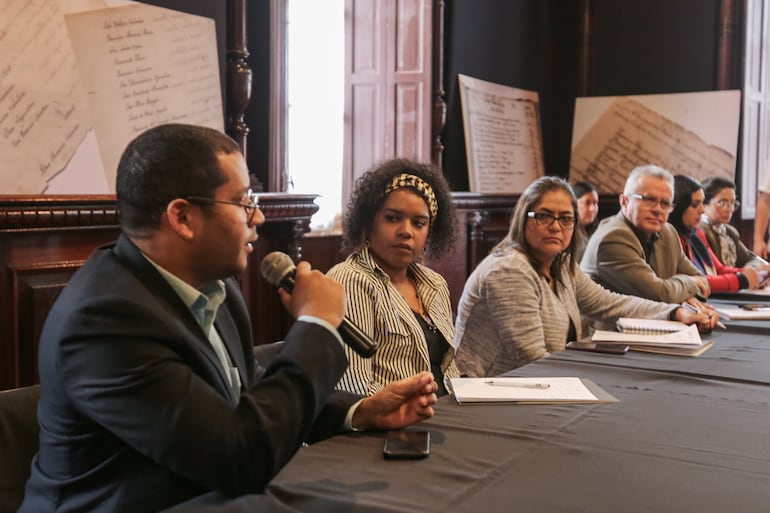 Reunión del Consejo Nacional de Afrodescendientes (CONAFRO).