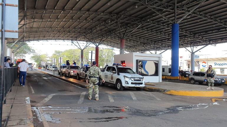 El libanés ingresó al país bajo fuerte cusotodia policial.