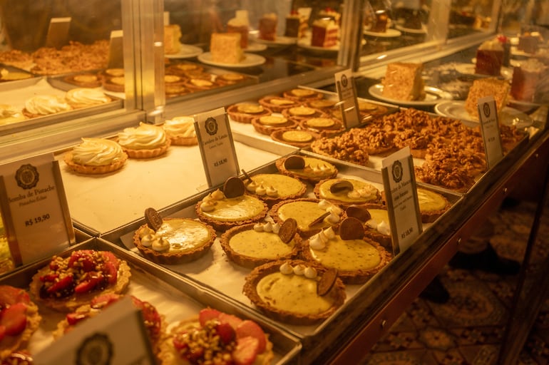 Confeitaria Colombo, Río de Janeiro, Brasil.