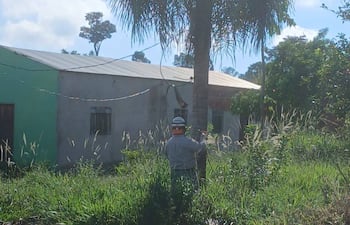 ANDE retiró 176 conexiones irregulares y precarias en Canindeyú