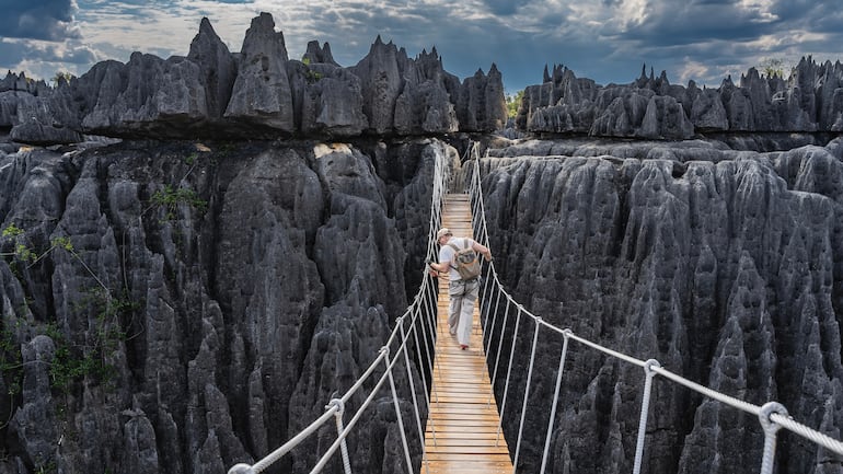 Tsingy de Bemaraha, Madagascar.
