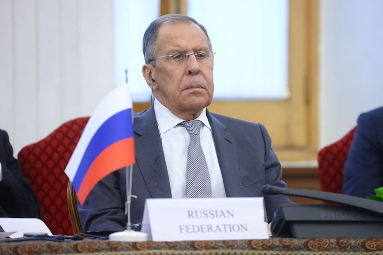 Serguéi Lavrov, ministro de Exteriores de Rusia. 
