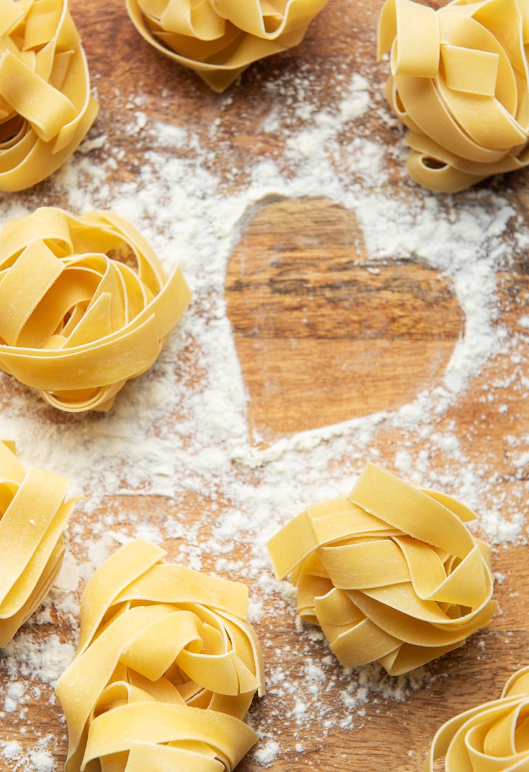 Cada forma de pasta ofrece posibilidades diferentes y permite combinar ingredientes de acuerdo con las costumbres locales.
