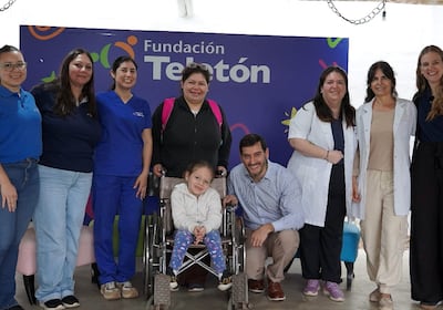 Equipo de Teletón acompañó a más de 2.000 familias en 2026.