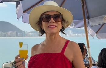 ¡Espléndida! Así recibió Nora Ruoti su cumpleaños número 59.