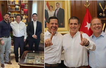 19 de enero de 2021 Horacio Cartes respalda como precandidato de Honor Colorado a Oscar "Nenecho" Rodríguez, ahora respalda a Camilo Pérez.