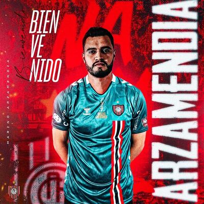 Bienvenida de Chacarita Juniors a Marino Osmar Arzamendia.