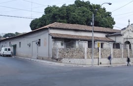 Fachada del expenal del Buen Pastor.